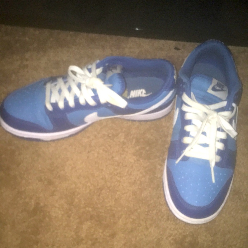 Argon blue dunk lows